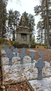 Eglaine piemineklis 1919.–1920. gada kaujās kritušajiem Lietuvas karavīriem