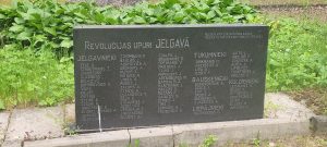 Jelgava. 1905.g. revolucionāru kapi.