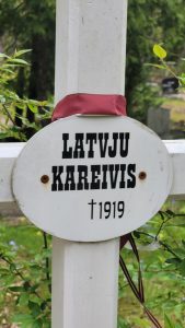 Ventspils Meža kapos kritušo karavīru (1919) brāļu kapi
