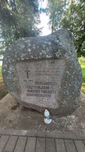 Piemineklis nepamatoti izsūtītajiem Maltas pagasta iedzīvotājiem