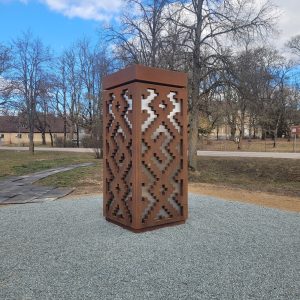 Piemiņas vieta nacionāliem partizāniem Kabilē - Mans spēks ir mana tauta