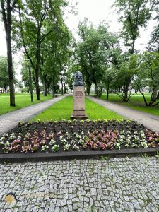 Andreja Pumpura piemiņas krūšutēls Daugavpilī