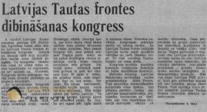 Piemineklis Latvijas Tautas fronts dibināšanas piemiņai
