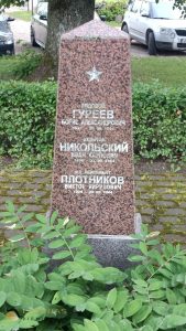 Otrā pasaules kara padomju virsnieku kapi Baldonē