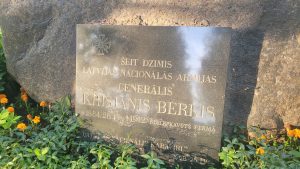 Ģenerāļa Krišjāņa Berķa piemiņas vieta