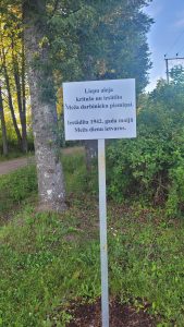 Liepu aleja kritušo un izsūtīto Meža darbinieku piemiņai Viļakā